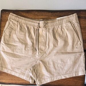 American Eagle Outfitters Beige Flex 5" Lived-In Trekker Short